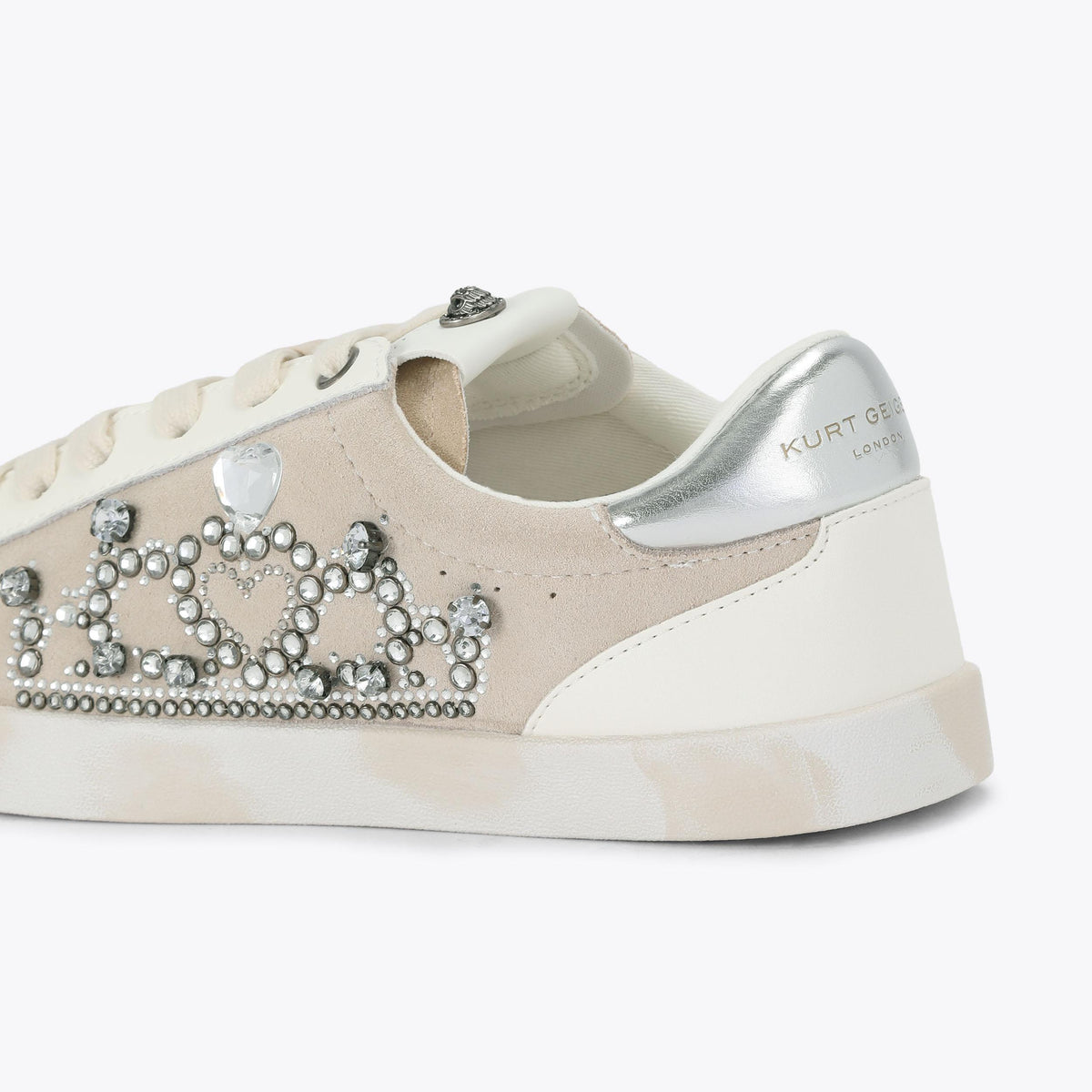 Britton Crown Sneakers in White