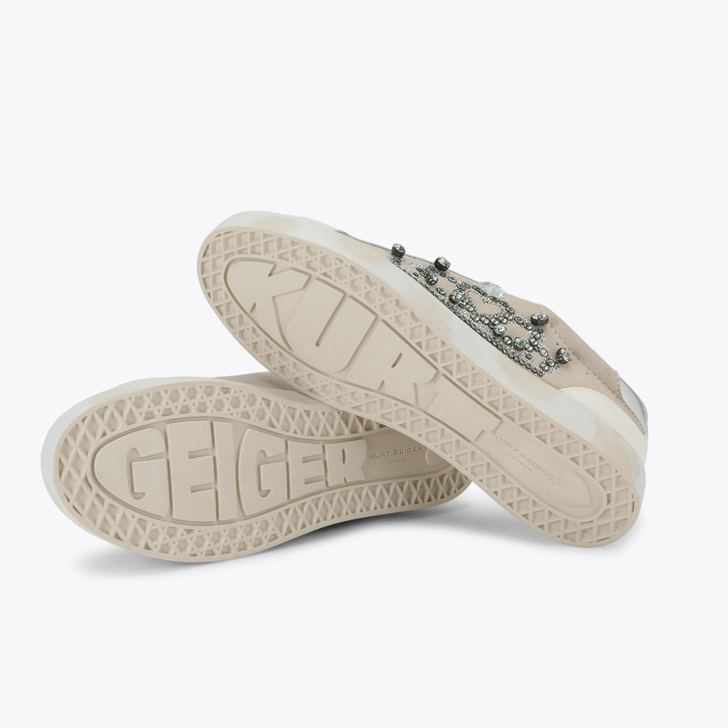 Britton Crown Sneakers in White