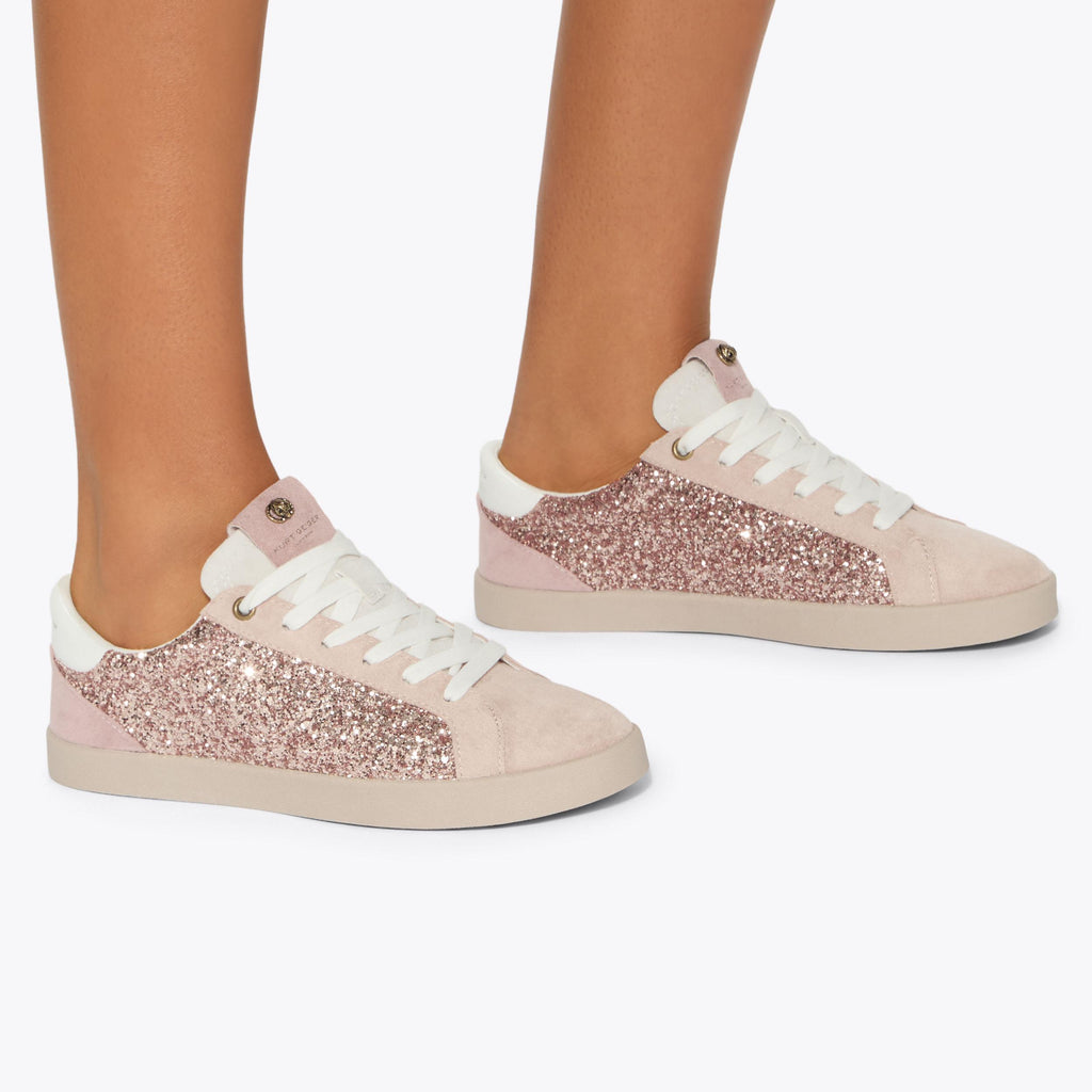 Britton Sneakers in Bronze Glitter