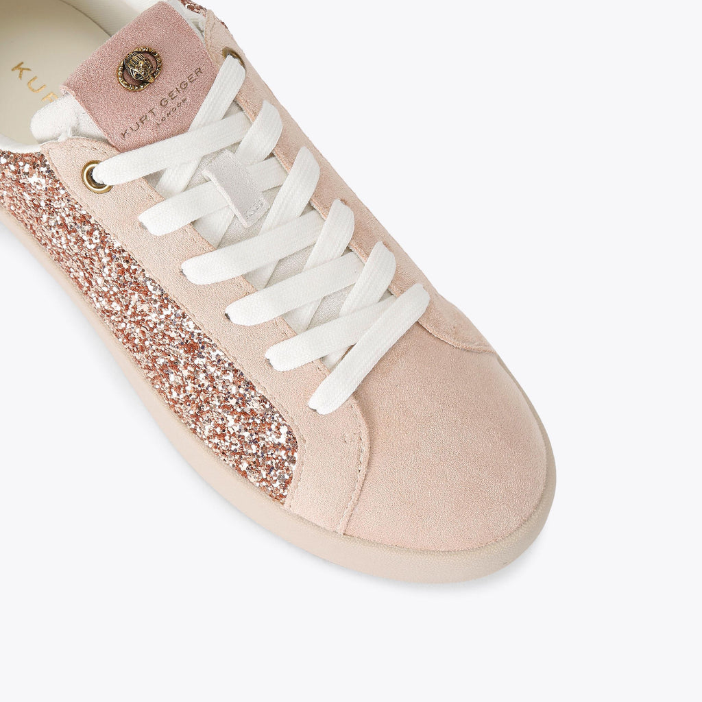 Britton Sneakers in Bronze Glitter