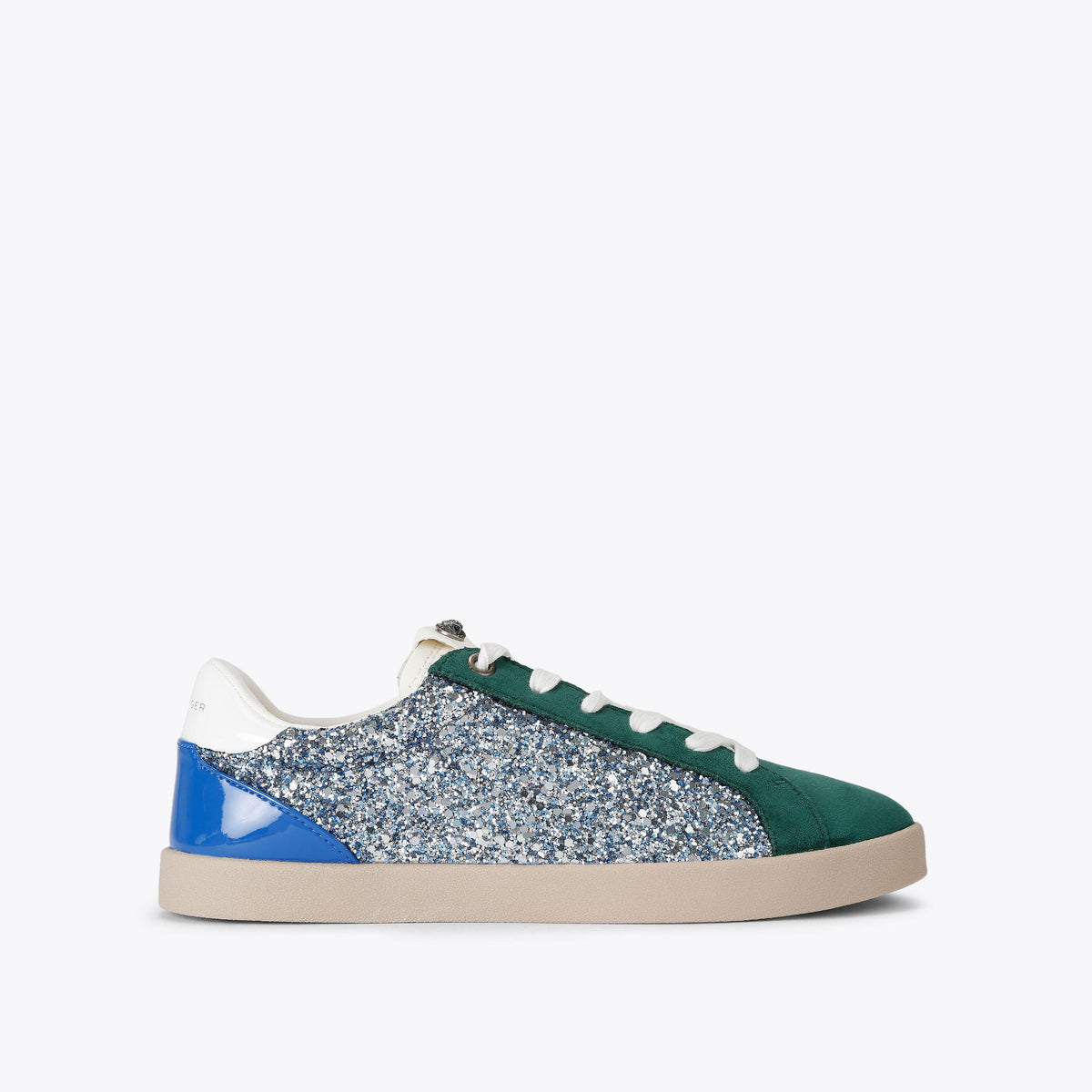 Britton Sneakers in Blue Glitter