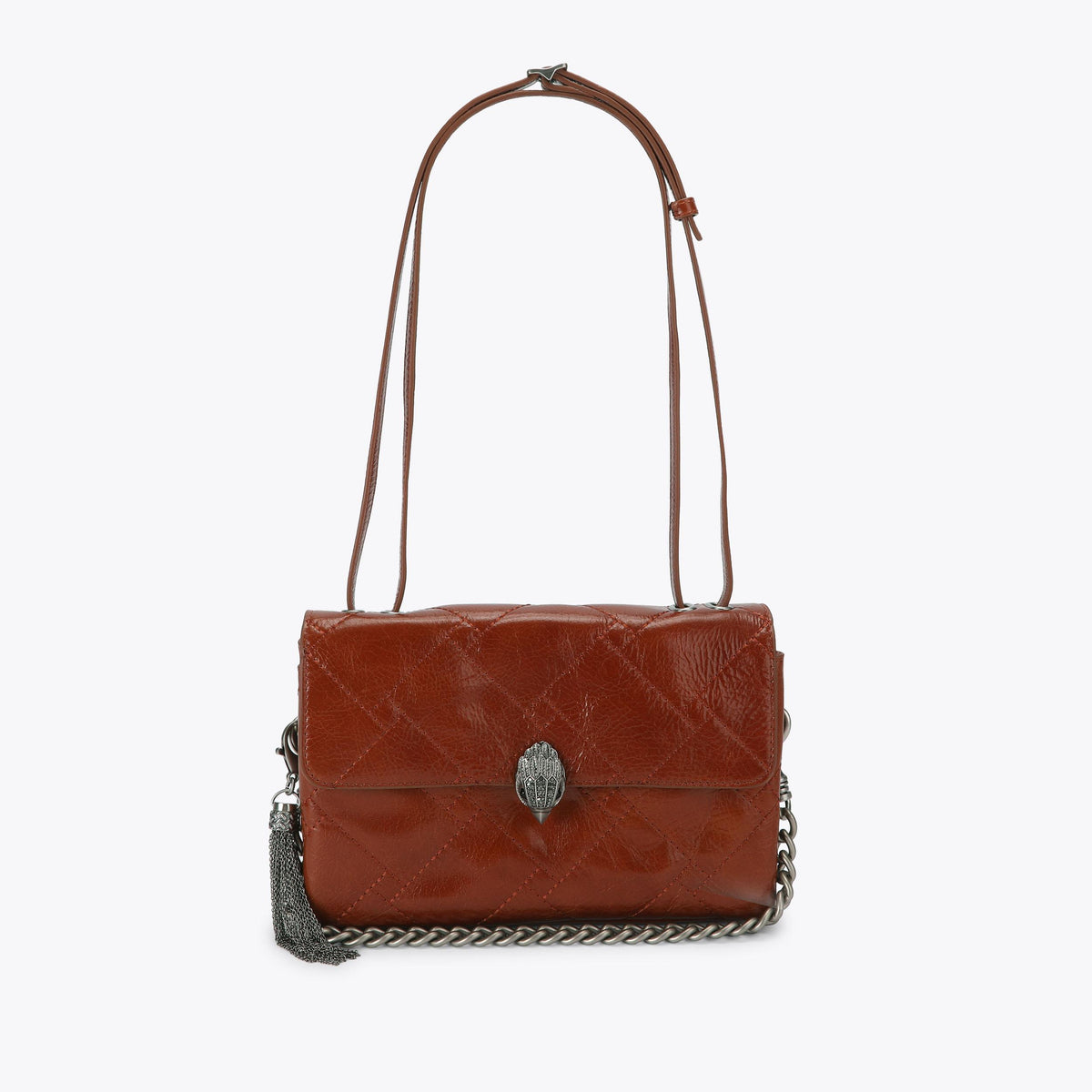 Celia Flap Shoulder Bag tan
