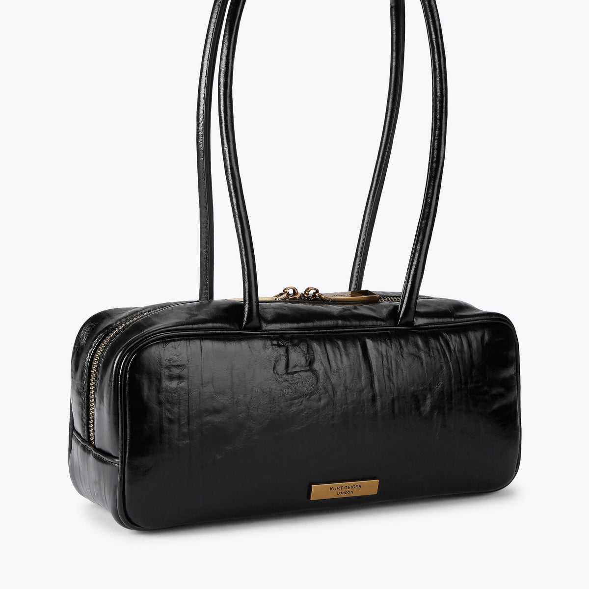 Small Celia Duffle Bag in Black