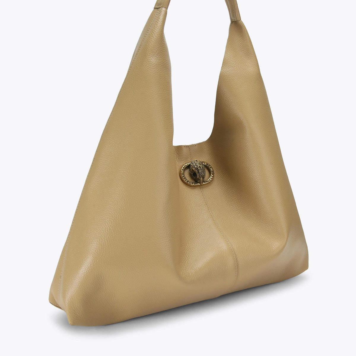 Large Chelsea Slouch Hobo Bag beige
