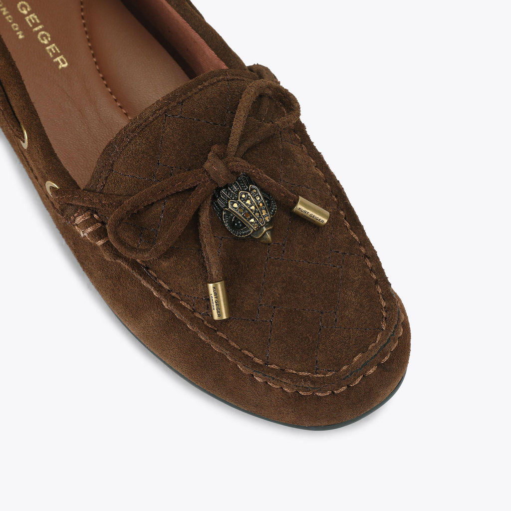 Eagle Moccasin Loafer in Brown