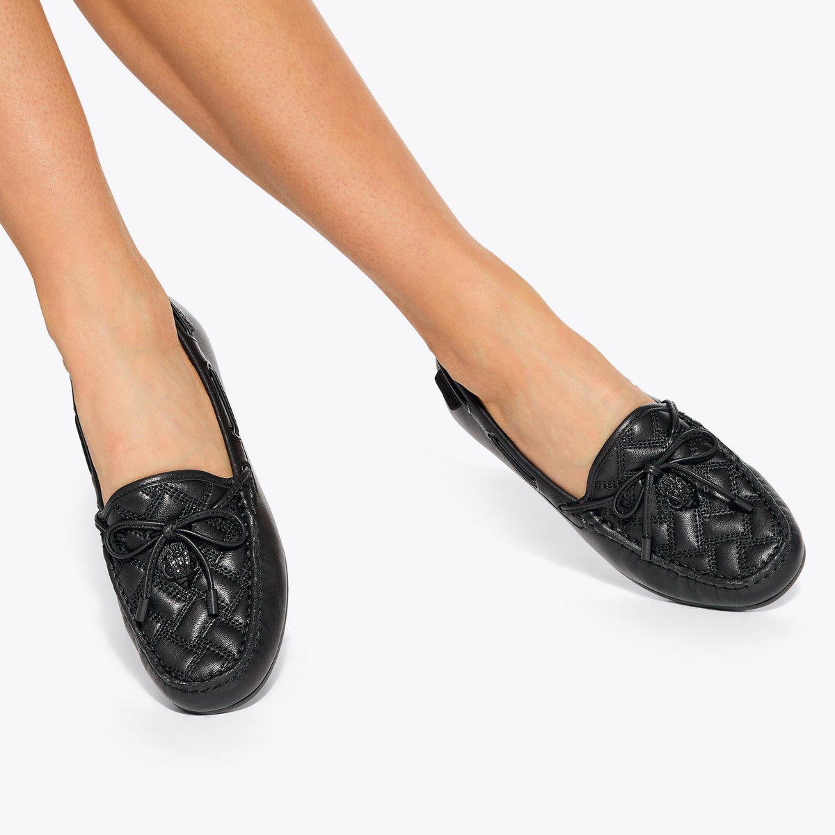Eagle Moccasin Drench Flat in Black