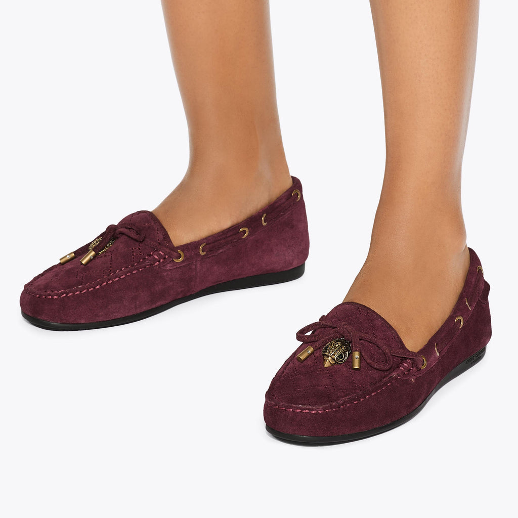 Eagle Moccasin Loafer in Red