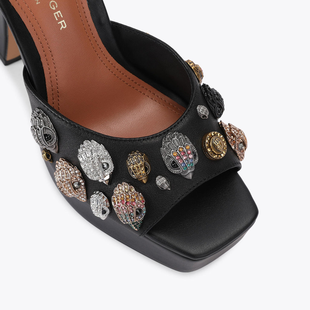 Eagles Platform Sandal black