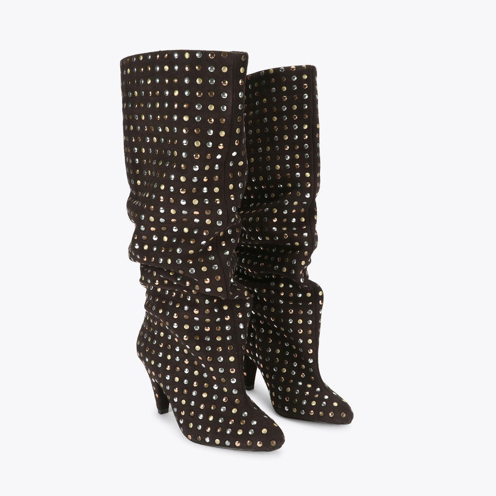 Lambeth Boot Slouchy brown