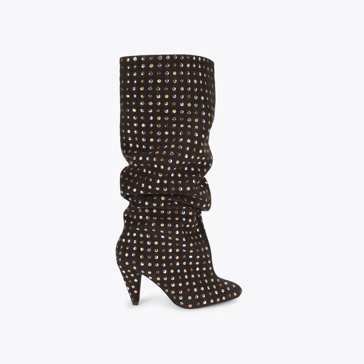 Lambeth Slouch Knee Boot in Brown