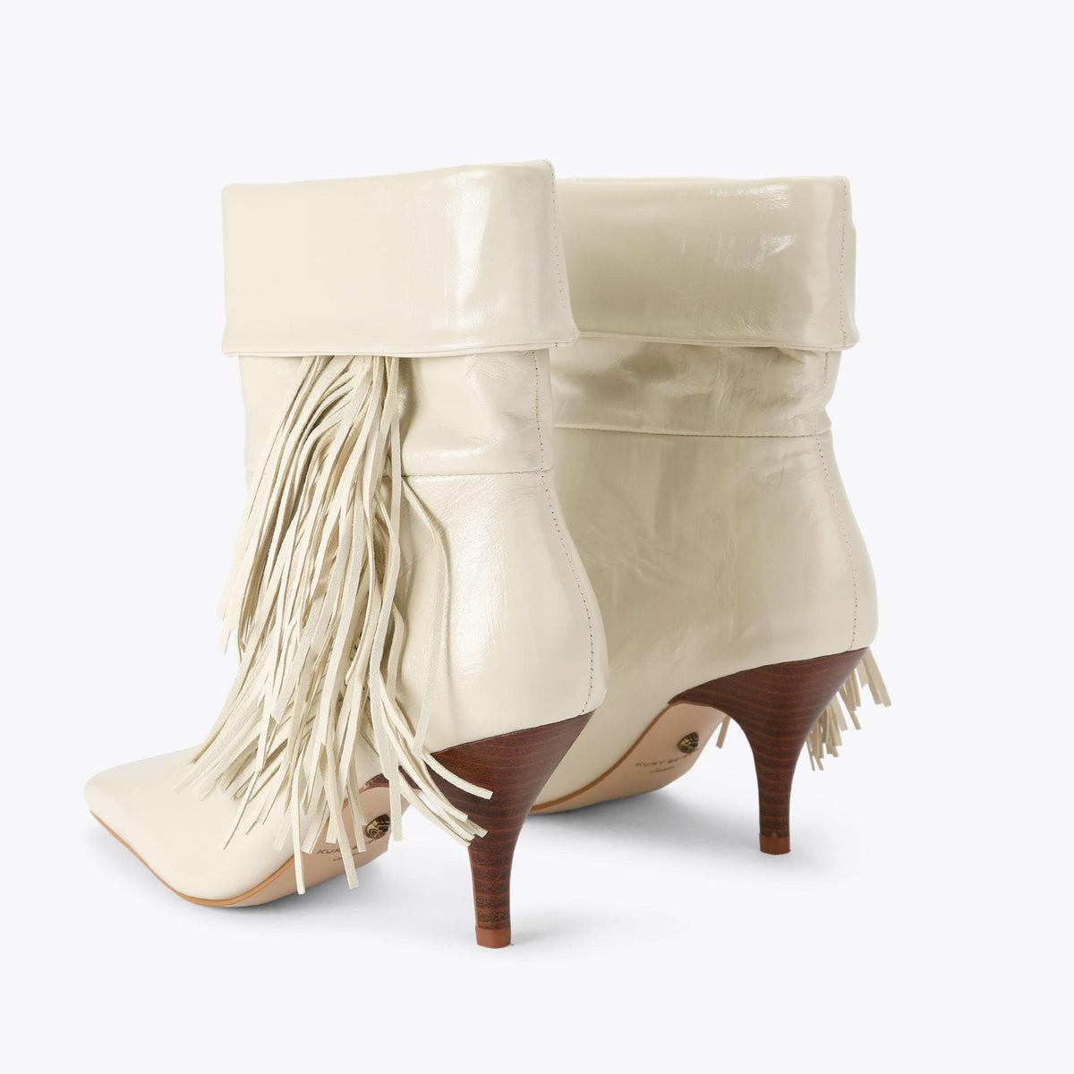 Piccadilly Slouch Boot in Bone Leather