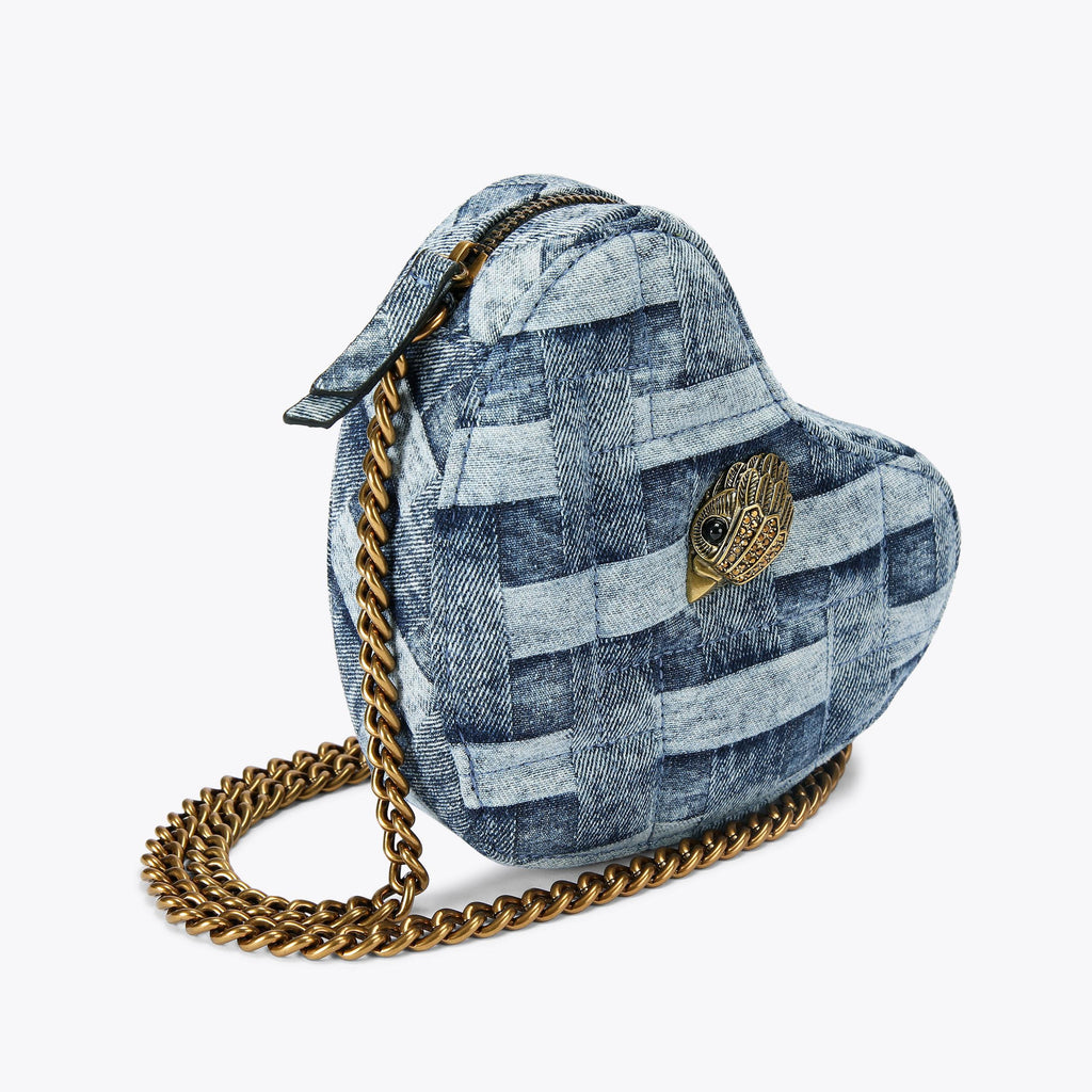 Kensington Heart Bag blue