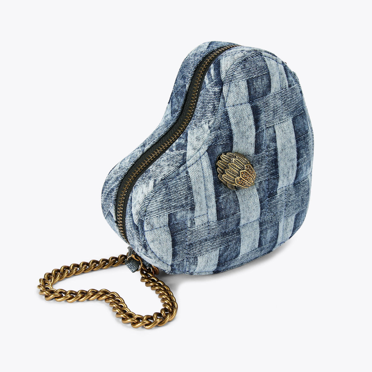 Kensington Heart Crossbody Bag in Blue