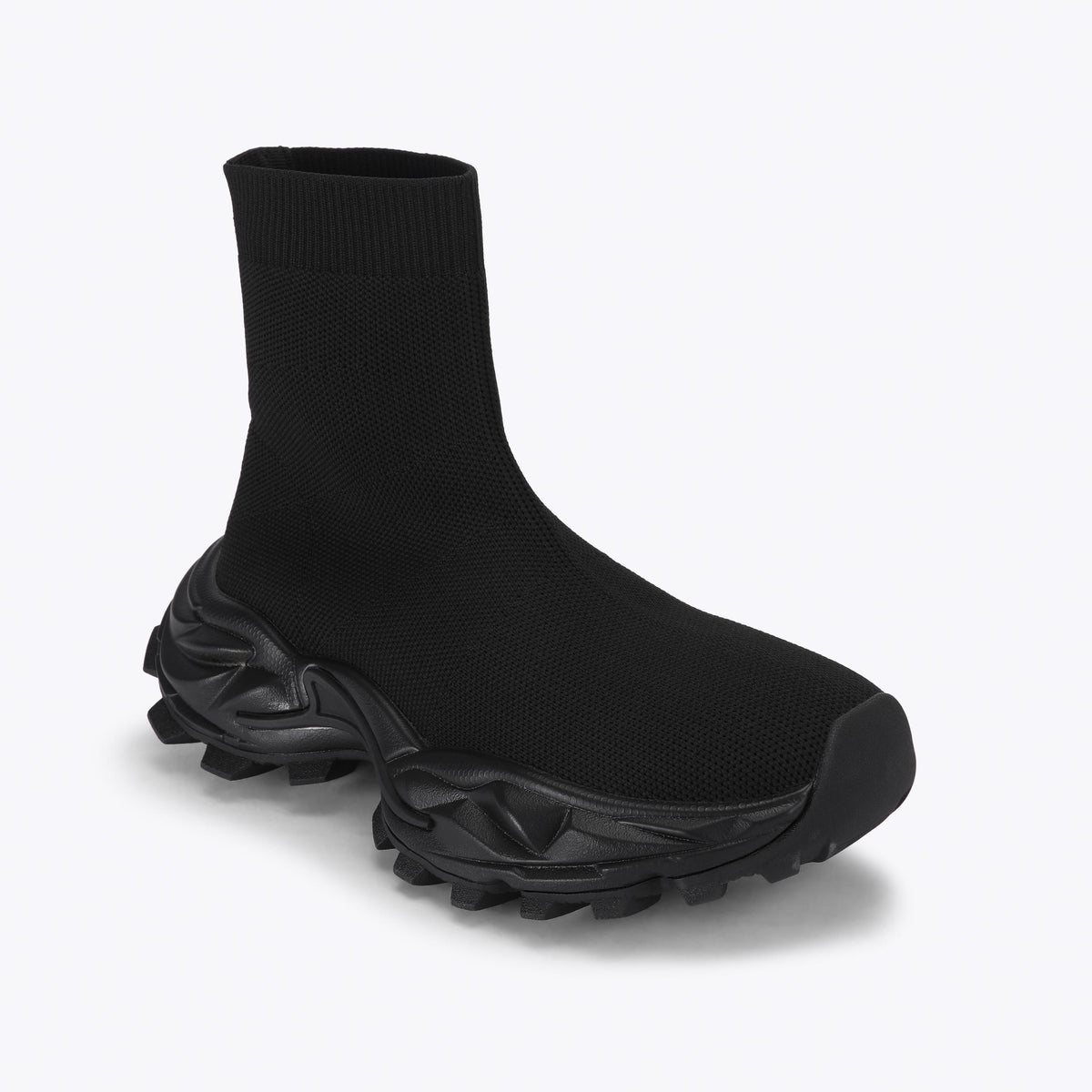 Dalston Sock Runner Sneakers in Black