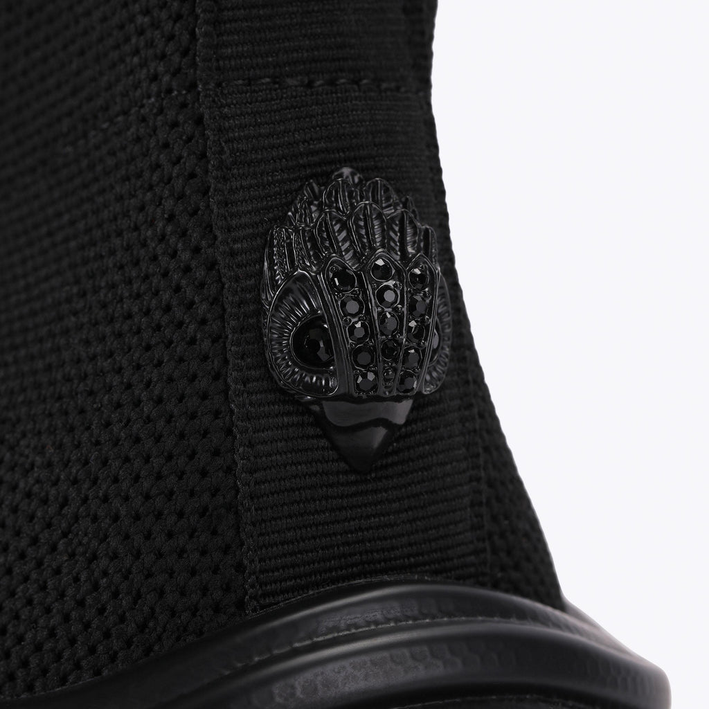 Dalston Sock Runner Sneakers in Black