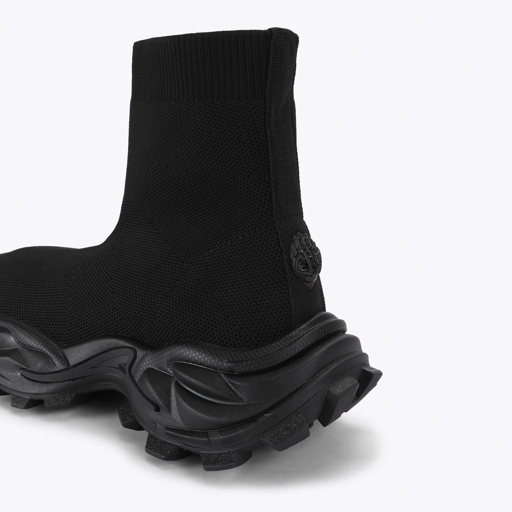 Dalston Sock Runner Sneakers in Black