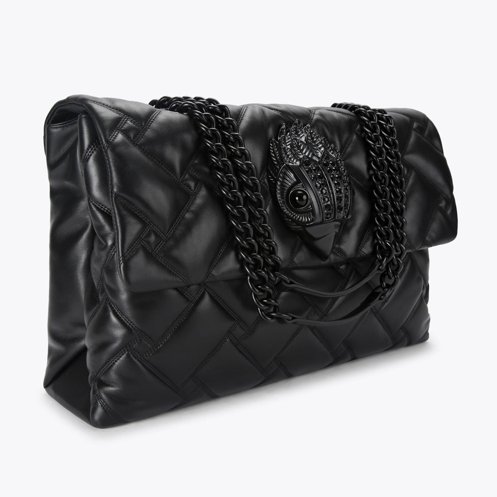 Macro Kensington Drench Shoulder Bag in Black