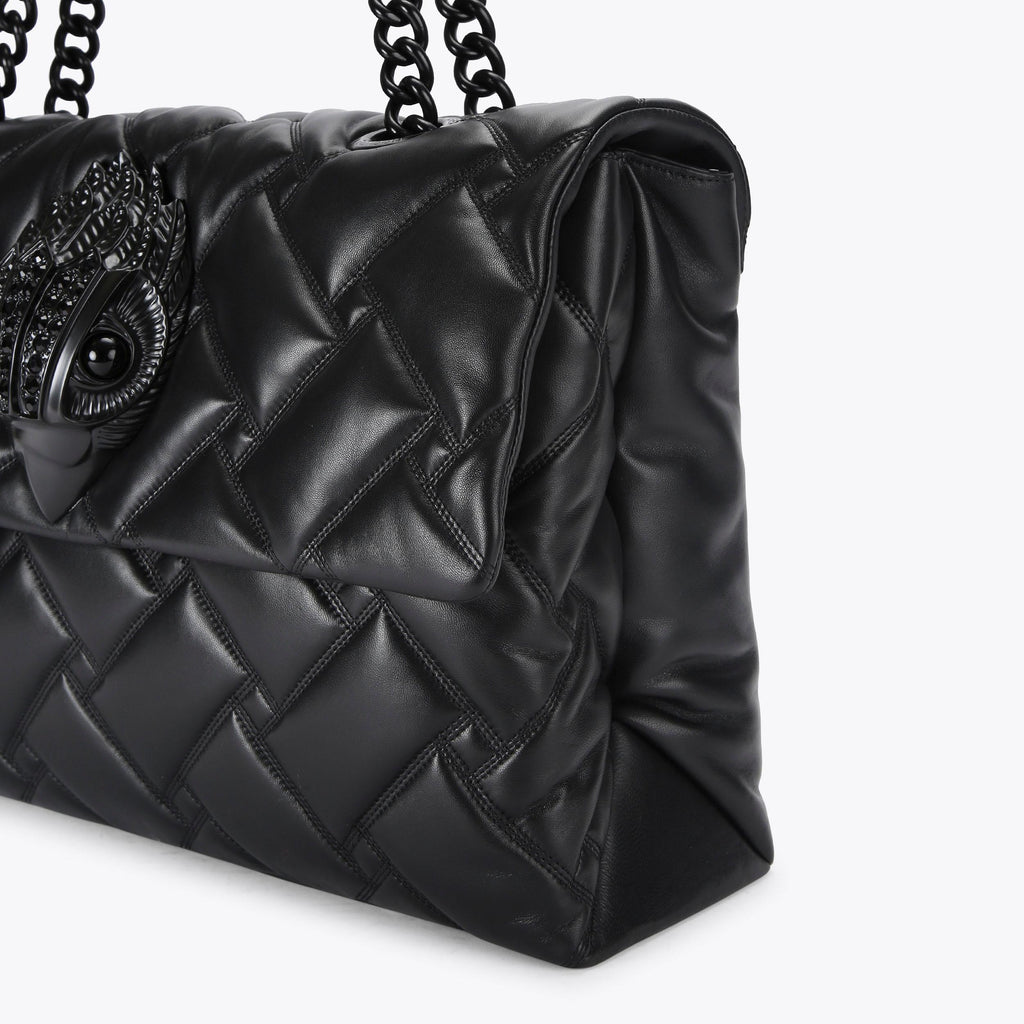 Macro Kensington Drench Shoulder Bag in Black