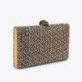 Crystal Kensington Clutch beige