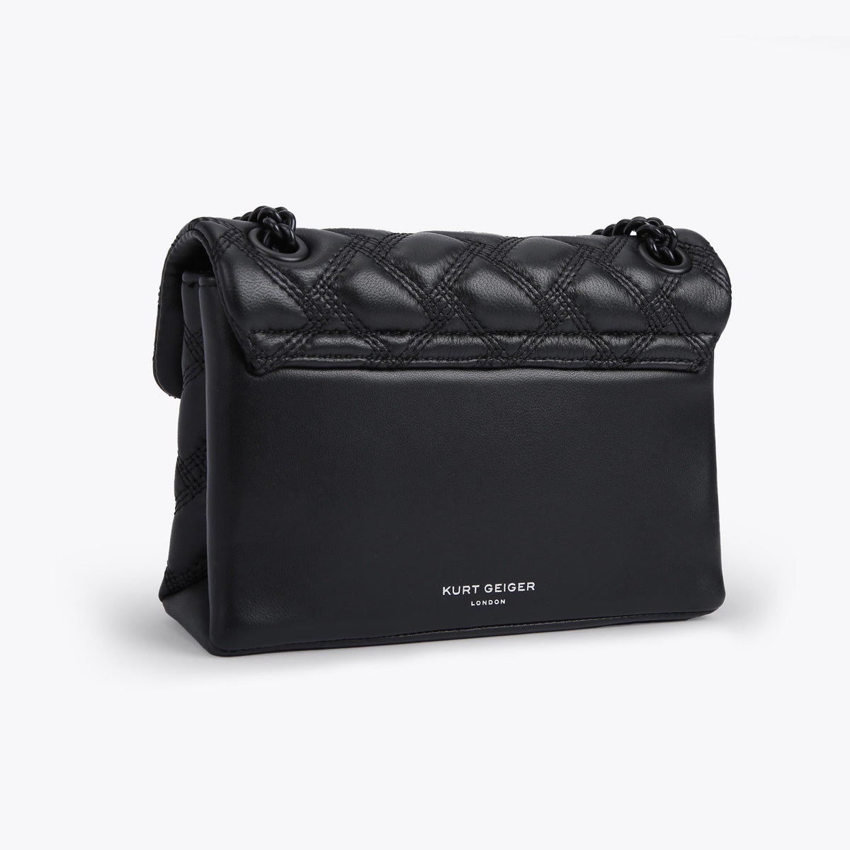 Mini Kensington Drench Shoulder Bag in Black