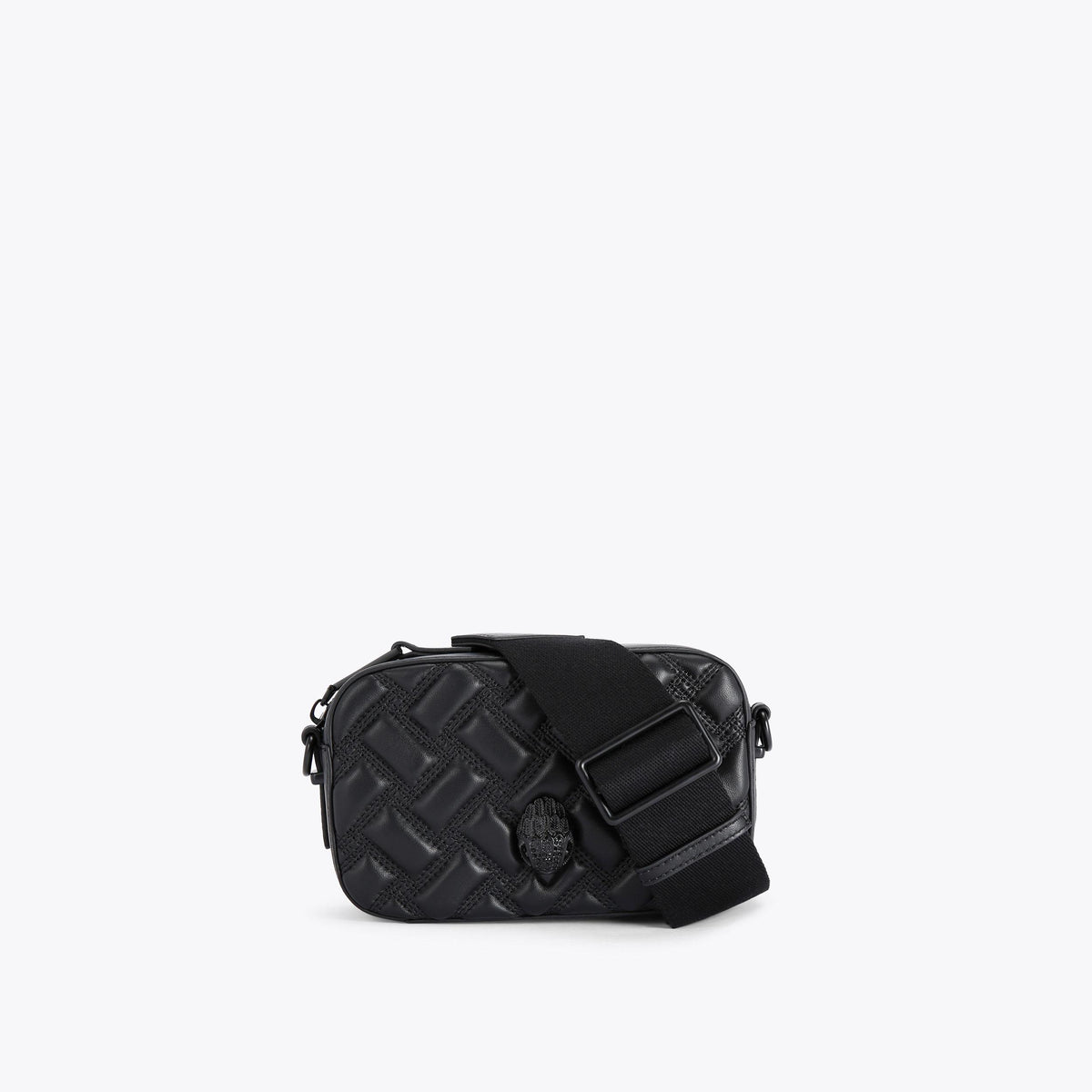 Small Kensington Drench Camera Crossbody Bag in Black