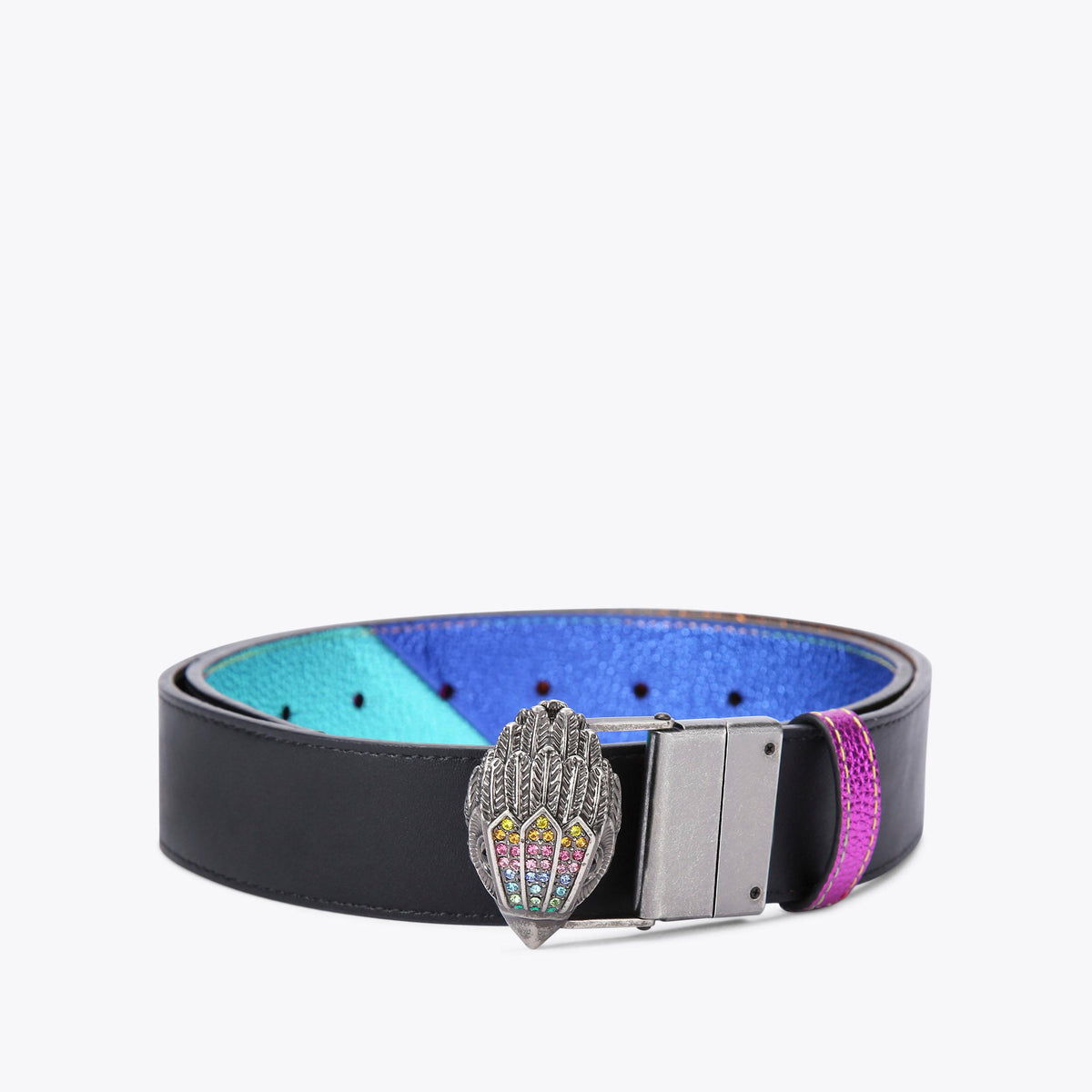 Reversible Eagle Belt multi-coloured