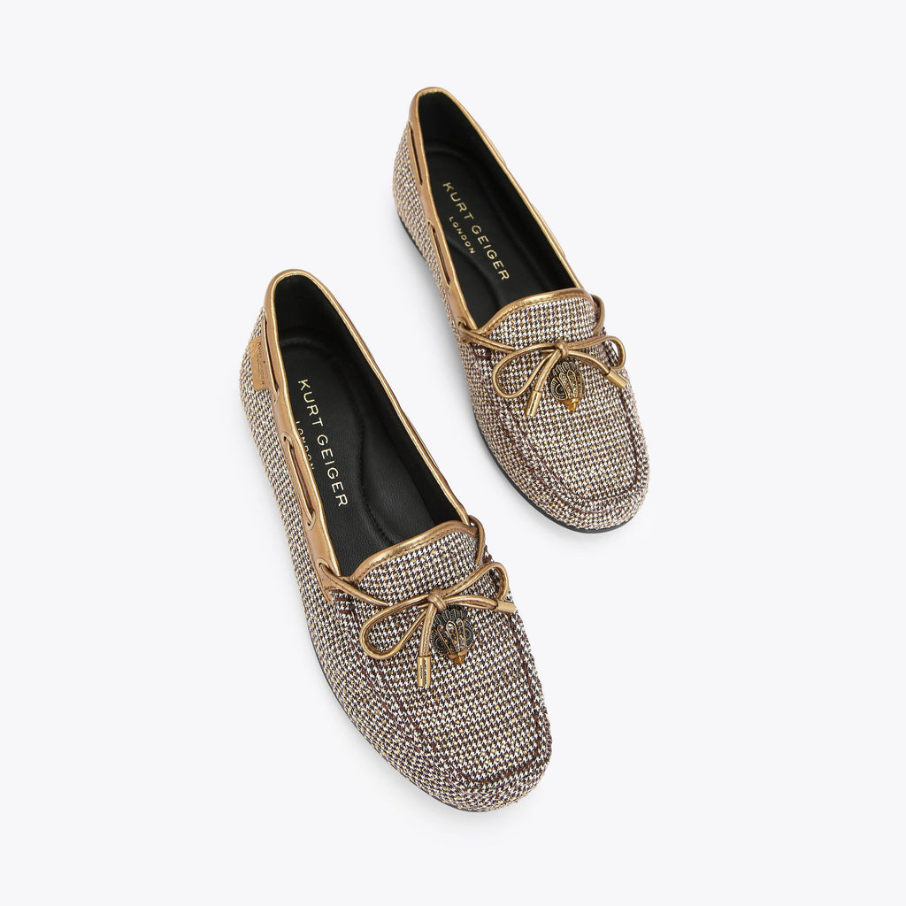 Eagle Moccasin Loafer in Beige