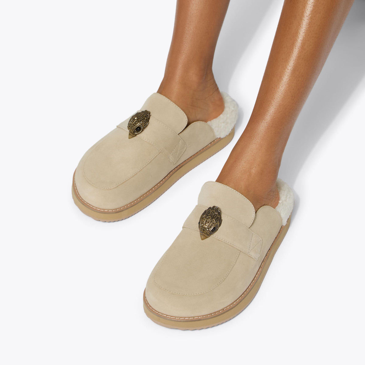 Eagle Clog Mule in Beige