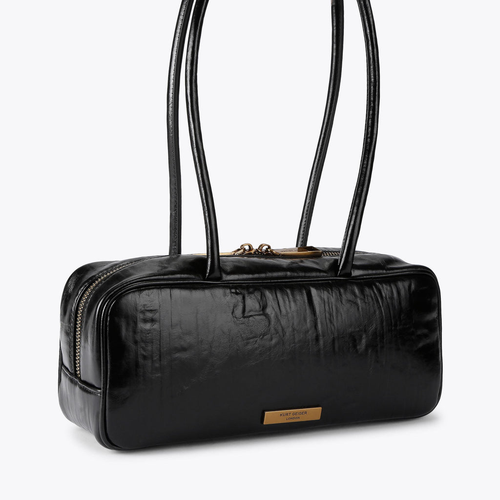 Small Celia Duffle Bag in Black