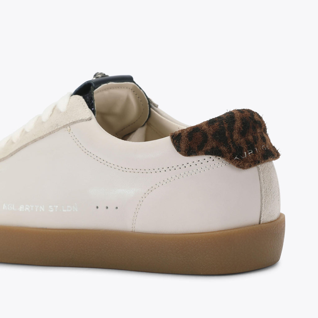 Strand Low-Profile Sneaker in White Leather