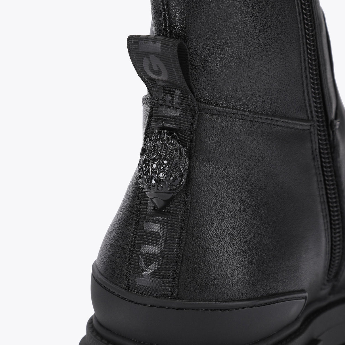 Stomp Sock Ankle Boot in Black