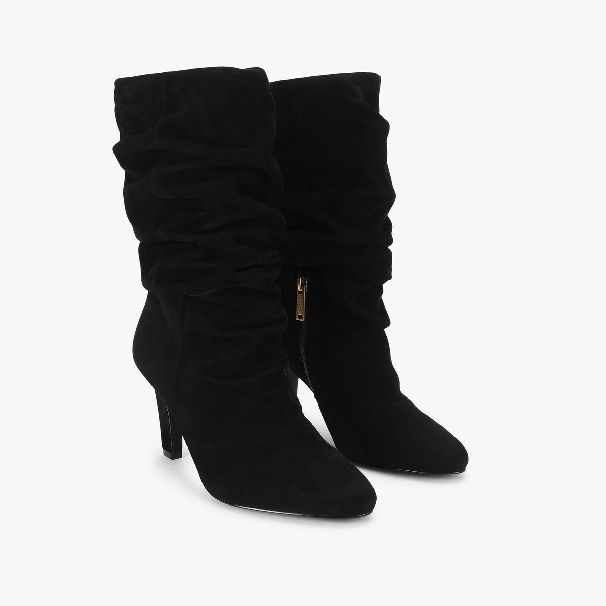 Elizabeth Slouch Boot in Black