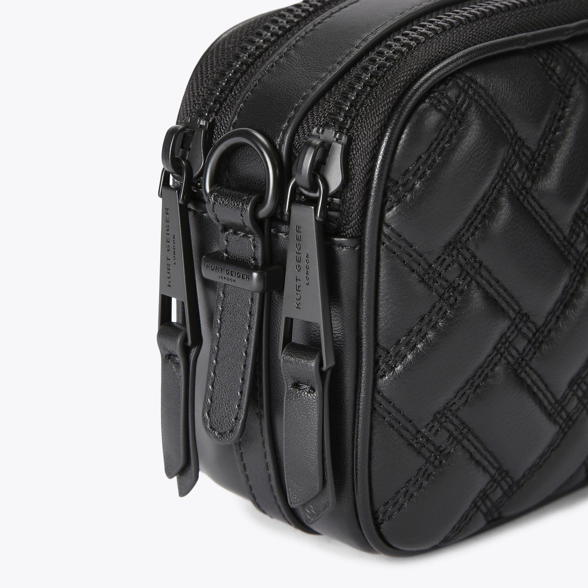 Dual Zip Camera Bag black