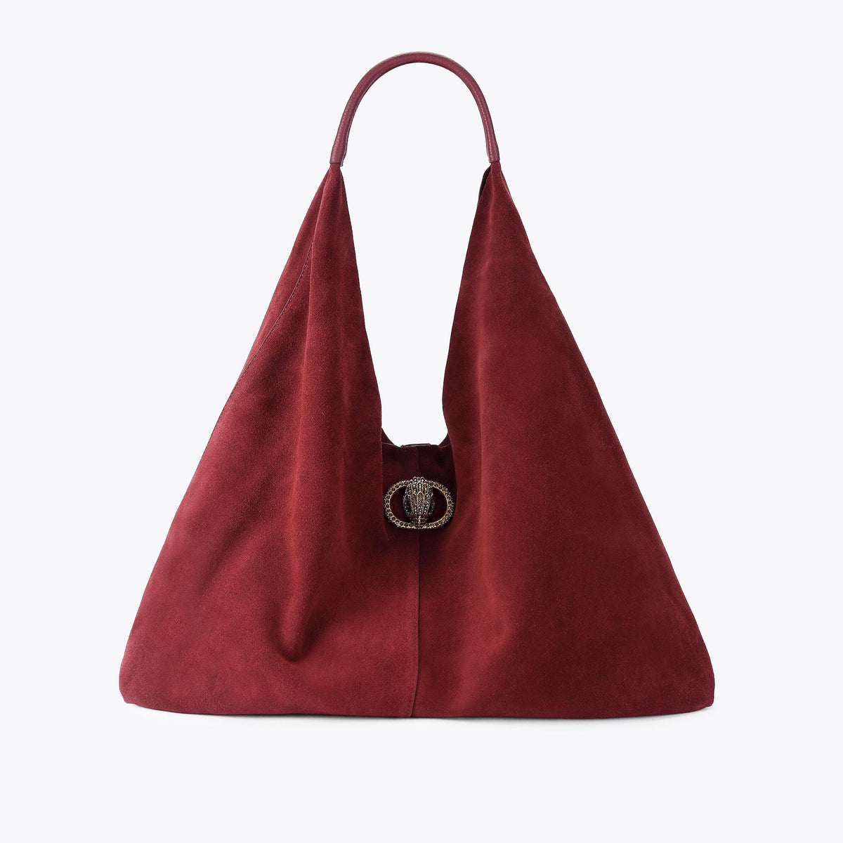 Large Chelsea Slouch Hobo Bag red