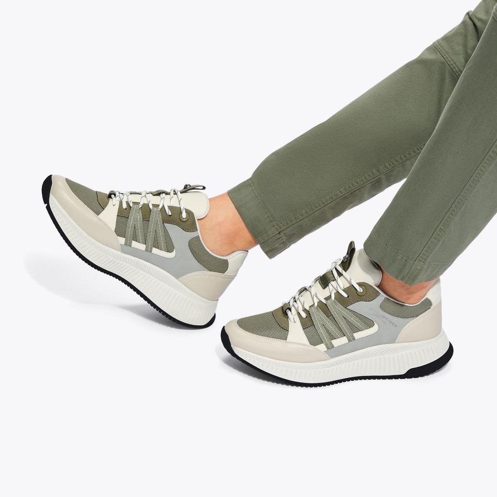 Maddox Knitted Sneaker in Grey