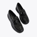 Eagle Crystal Loafer black