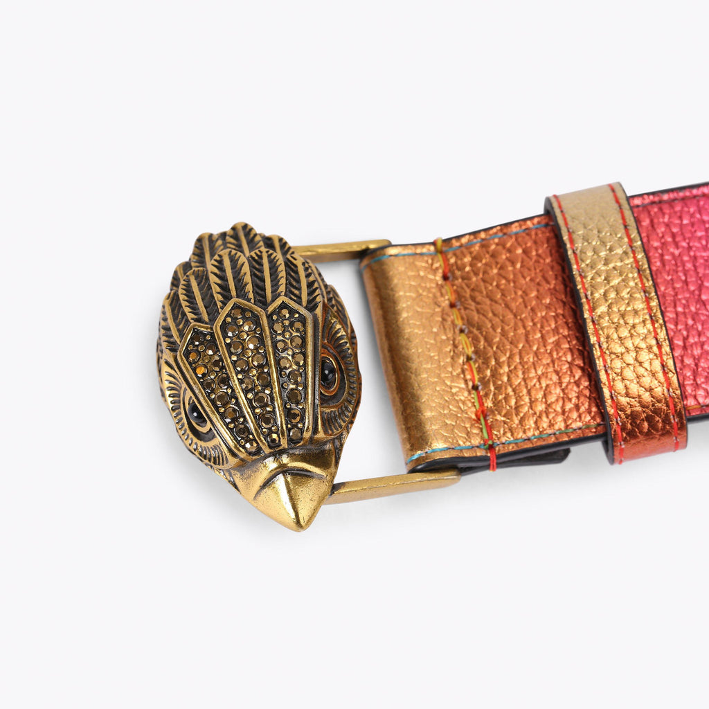 Kensington 38 Ombre Belt in Multi Colour Leather