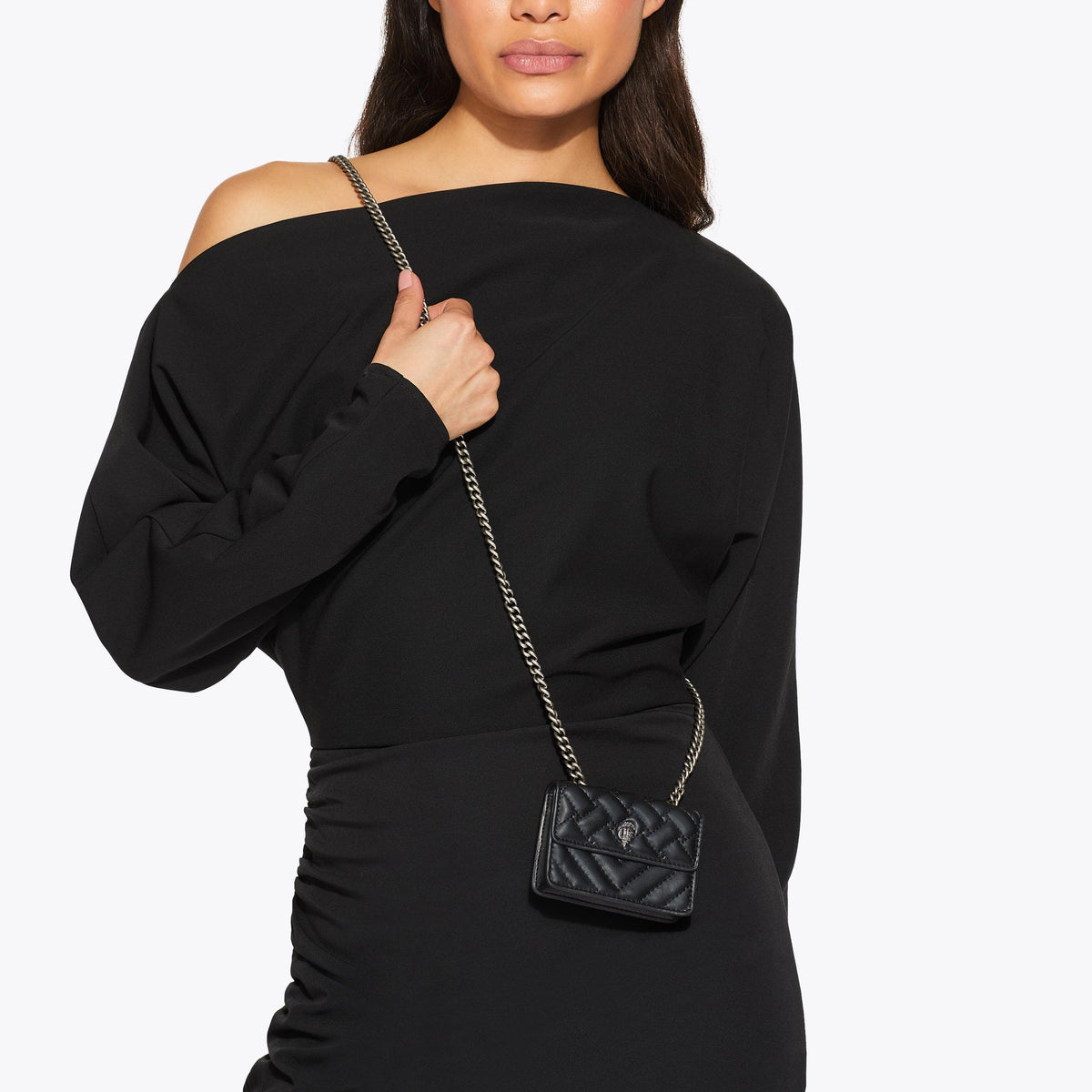 Micro Kensington Bag in Black