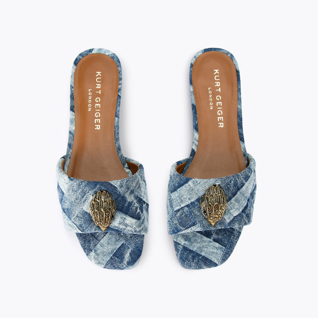 Kensington Flat Sandal blue
