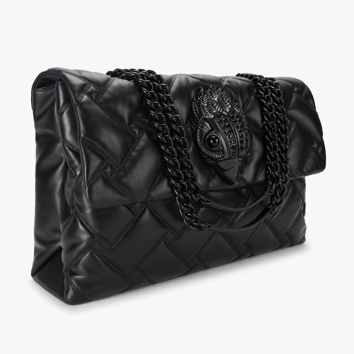 Macro Kensington Drench Shoulder Bag in Black
