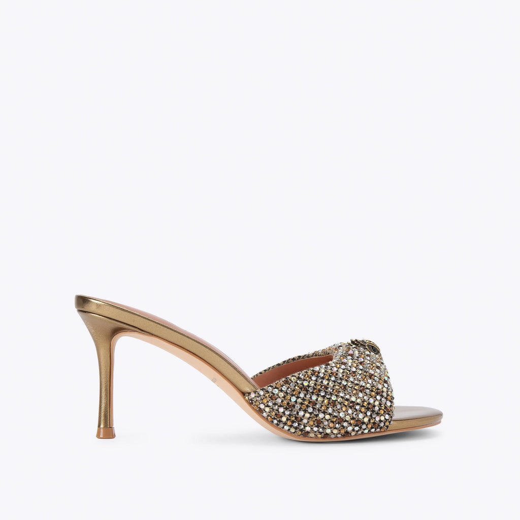 Oxford Mule Heel beige