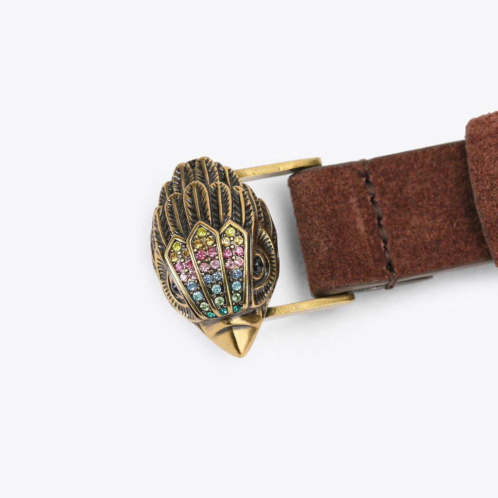 Eagle 20 Belt in Brown Leather