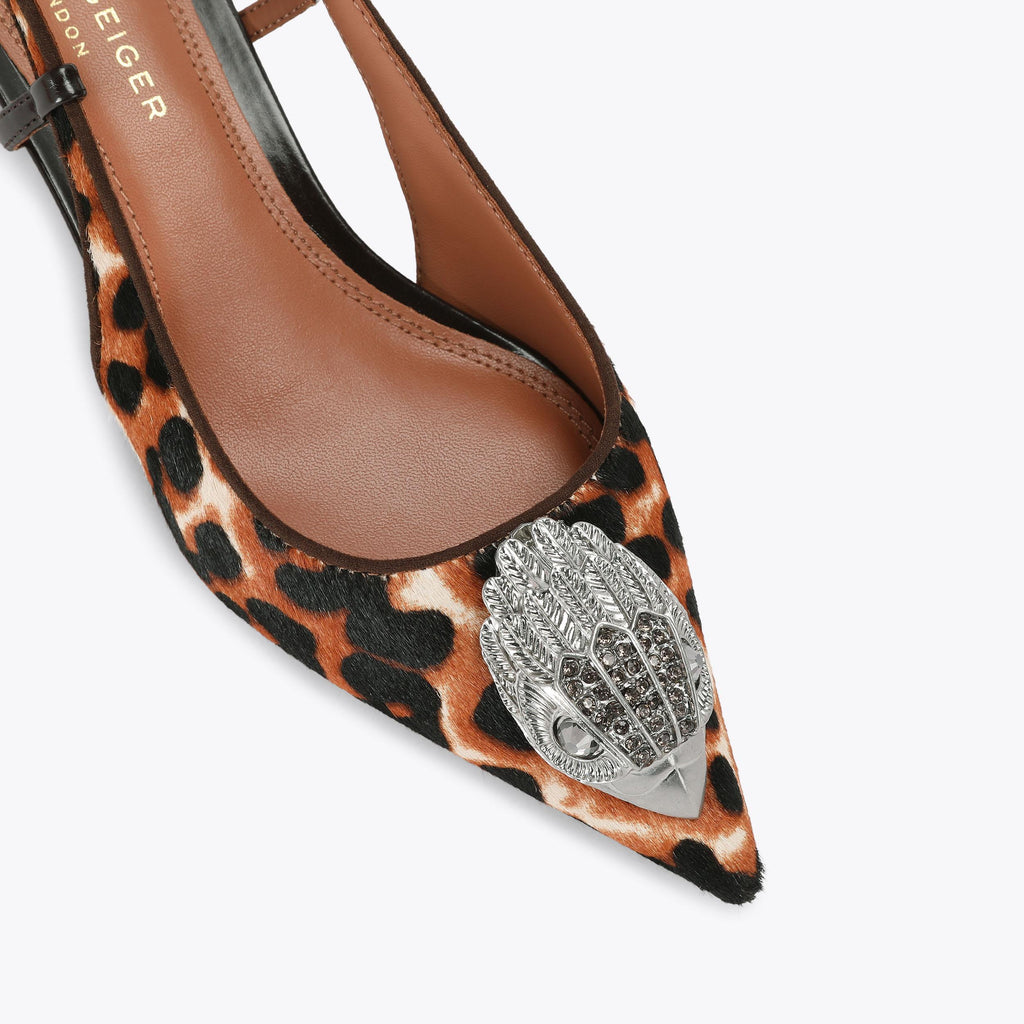 Belsize 40 Slingback Heel in Tan