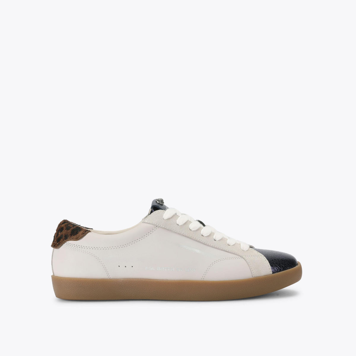 Strand Low-Profile Sneaker in White Leather
