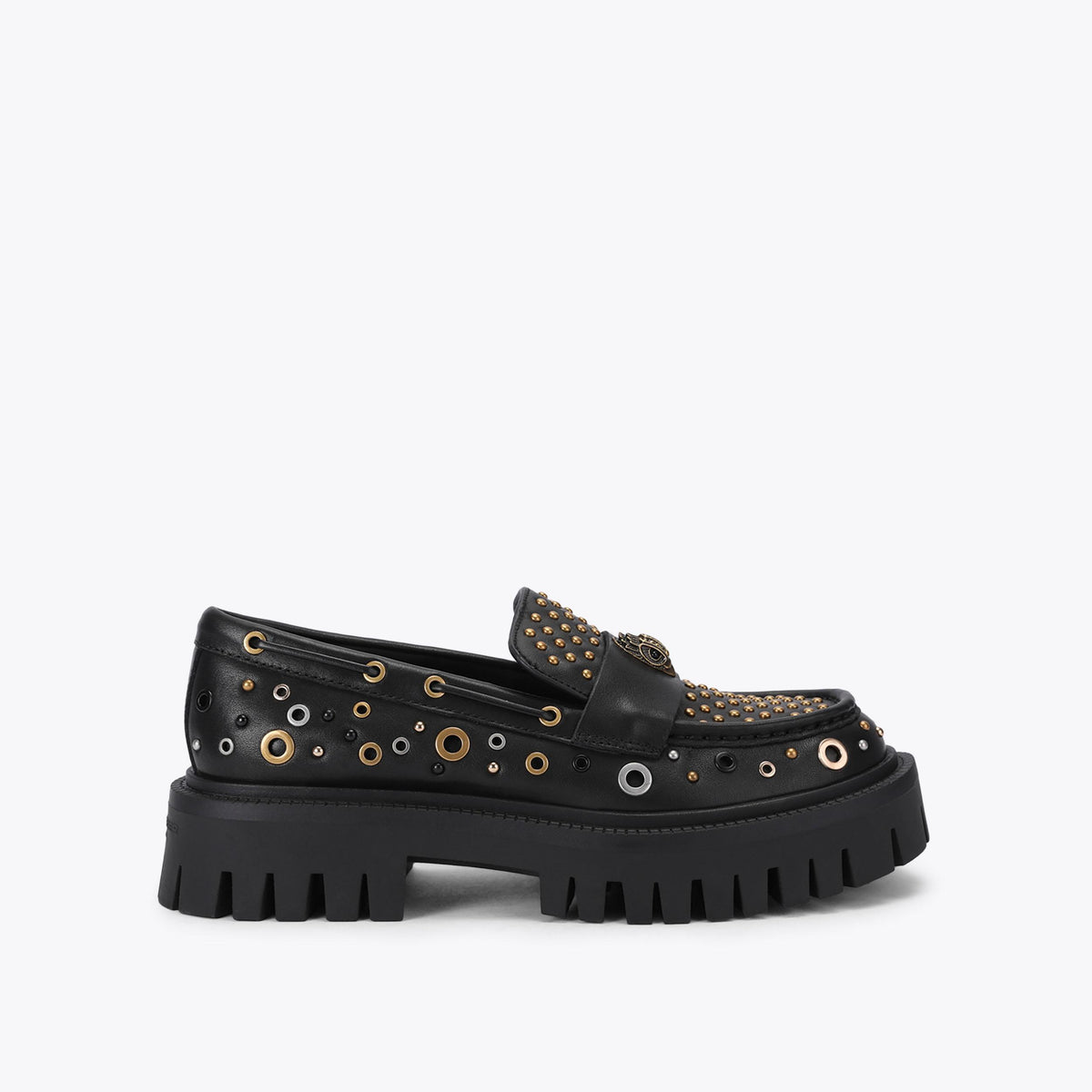 Studded Chunky Loafer black