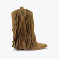 Albany Fringe Western Boot tan