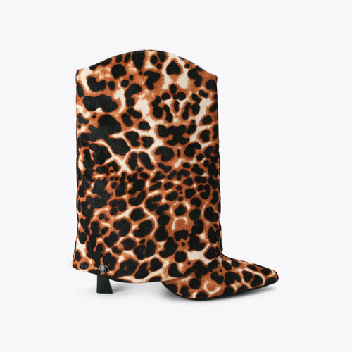 Annabel Gaiter Boot in Tan