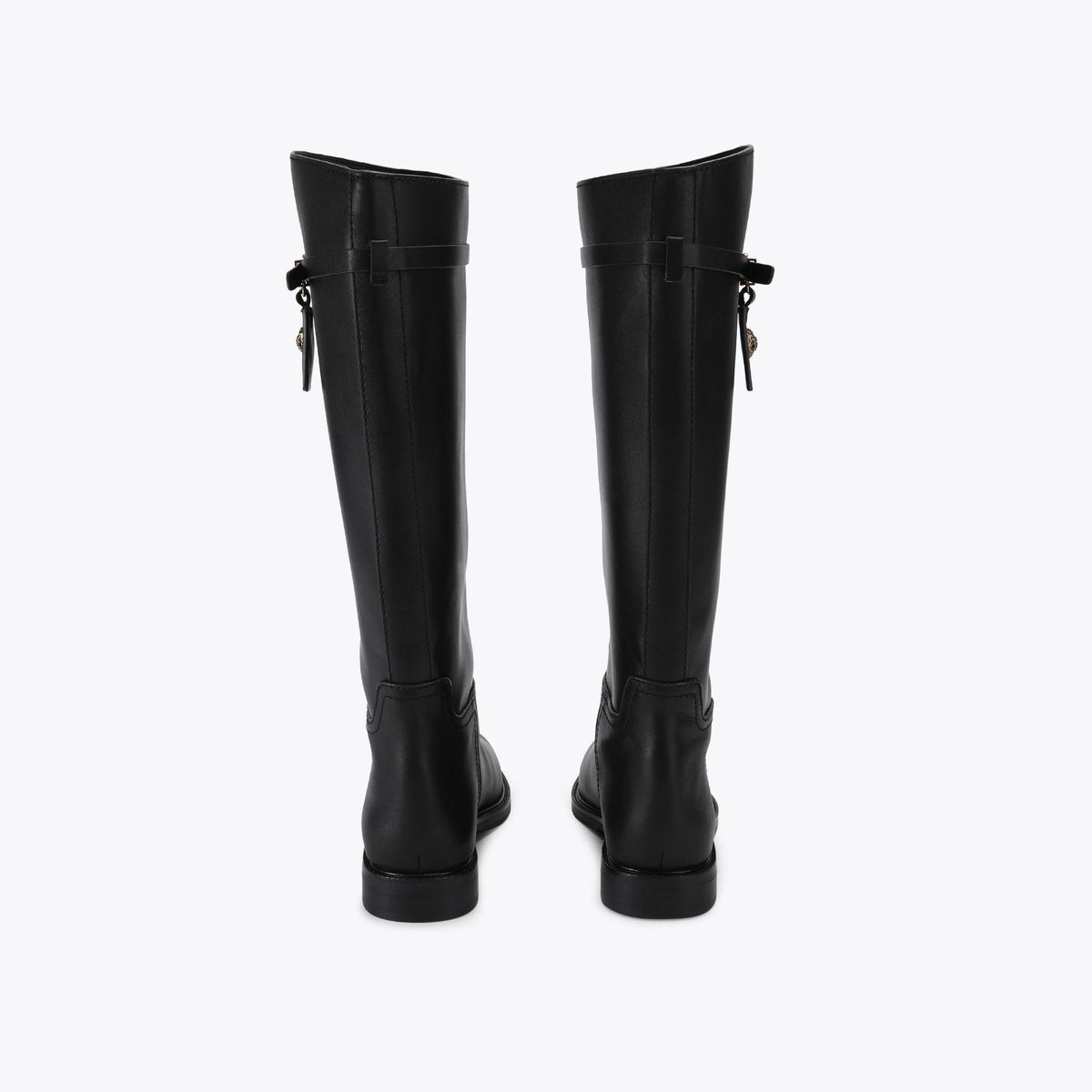 Sloane Riding Boot in Black Leather