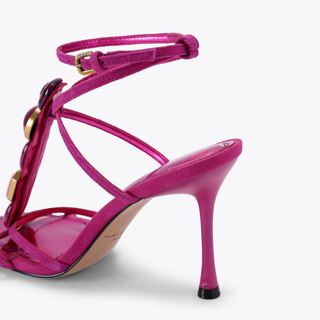Loulou Heel in Pink