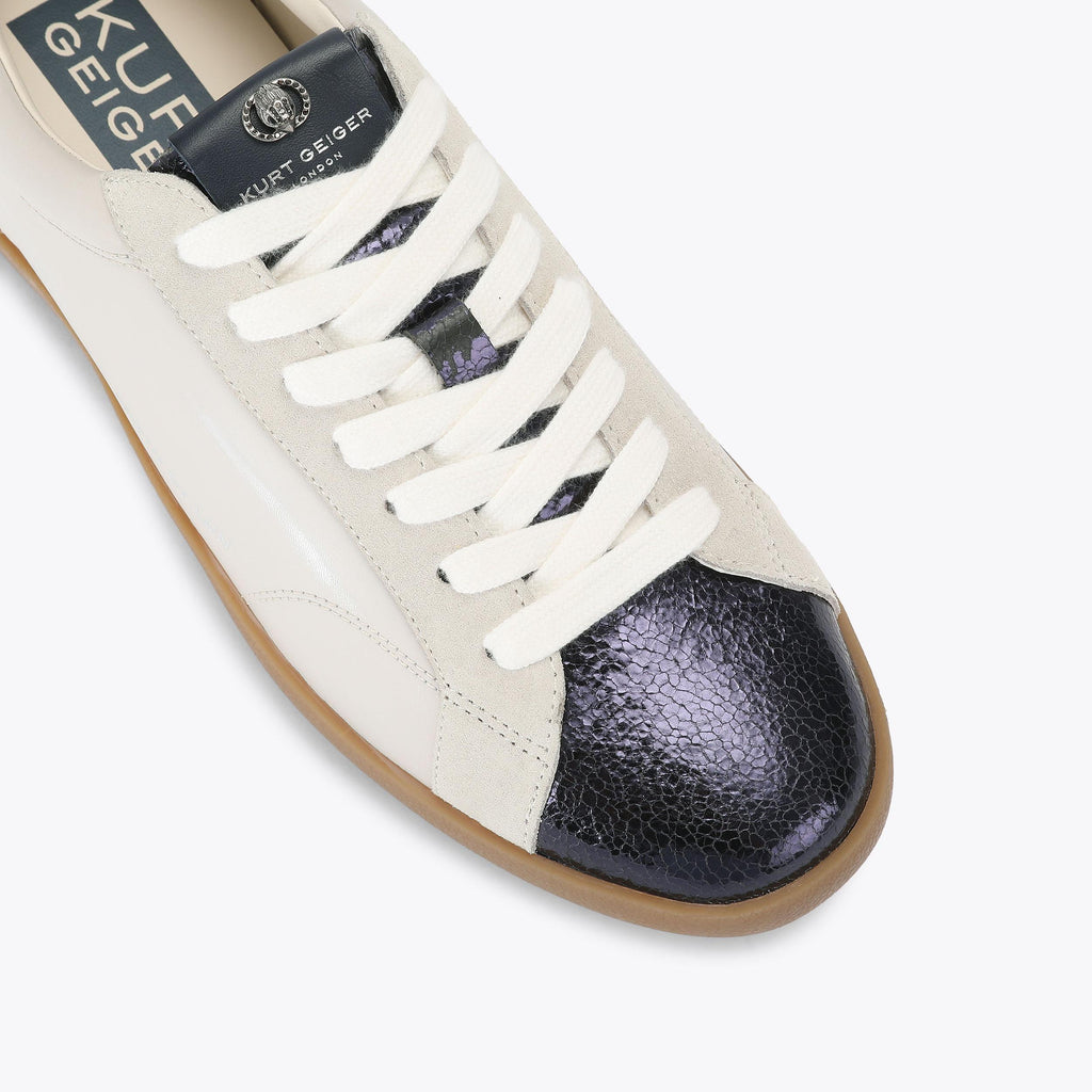 Strand Low-Profile Sneaker in White Leather